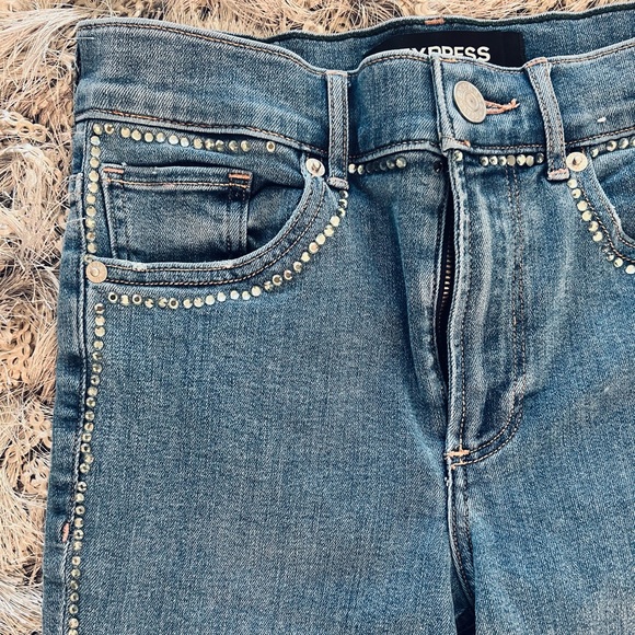 Embellished Express Jeans - Picture 2 of 5